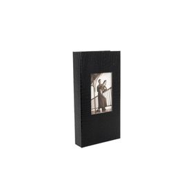 Rabsev 10x15 cm 300 Fotoğraf Kapasiteli Lüks Pencereli Deri Fotoğraf Albümü