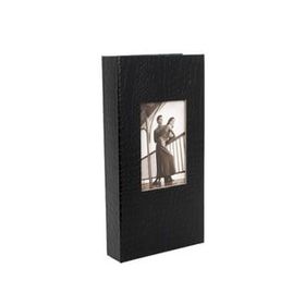 Rabsev 10x15 cm 300 Fotoğraf Kapasiteli Lüks Pencereli Deri Fotoğraf Albümü