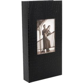 Rabsev 10x15 cm 300 Fotoğraf Kapasiteli Lüks Pencereli Deri Fotoğraf Albümü