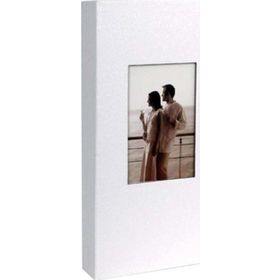 Rabsev 10x15 cm 300 Fotoğraf Kapasiteli Lüks Pencereli Deri Fotoğraf Albümü