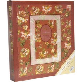 Rabsev 10x15 cm 500 Fotoğraf Kapasiteli Kutulu Çiçek Desenli Lüks Ofset Fotoğraf Albümü