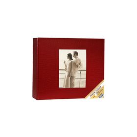 Rabsev 10x15 cm 600 Fotoğraf Kapasiteli Lüks Pencereli Deri Fotoğraf Albümü