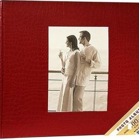 Rabsev 10x15 cm 600 Fotoğraf Kapasiteli Lüks Pencereli Deri Fotoğraf Albümü