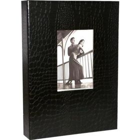 Rabsev 13x18 cm 200 Fotoğraf Kapasiteli Lüks Pencereli Deri Fotoğraf Albümü