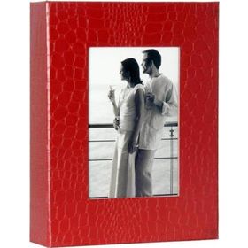 Rabsev 13x18 cm 200 Fotoğraf Kapasiteli Lüks Pencereli Deri Fotoğraf Albümü