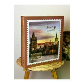 Rabsev RS22 10x15 cm 500'lük Lüx Desenli Kutulu Yatay Dikey Modeli Fotoğraf Albümü