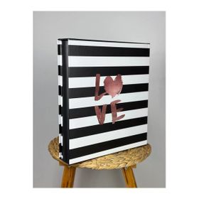 Rabsev RS25 10x15 cm 600 Lük Love Desenli Kutulu Yatay Dikey Modeli Fotoğraf Albümü