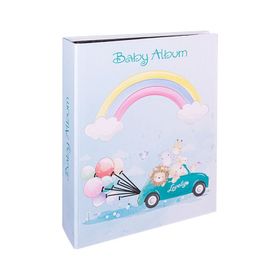 Rabsev RS306 10x15 cm 200 Fotoğraf Kapasiteli Baby Desenli Lüks Fotoğraf Albümü