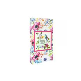 Rabsev RS307 10x15 cm 300 Fotoğraf Kapasiteli Çiçekler Desenli Lüks Fotoğraf Albümü