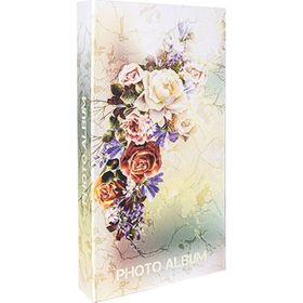 Rabsev RS307 10x15 cm 300 Fotoğraf Kapasiteli Gelin Buketi Desenli Lüks Fotoğraf Albümü