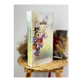 Rabsev RS307 10x15 cm 300 Fotoğraf Kapasiteli Gelin Buketi Desenli Lüks Fotoğraf Albümü