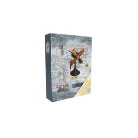 Rabsev RS4602-1 10x15 cm 200 Fotoğraf Kapasiteli Pervane Desenli Anı Fotoğraf Albümü