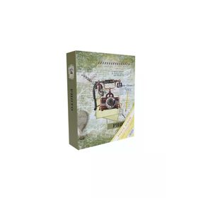 Rabsev RS4602-1 10x15 cm 200 Fotoğraf Kapasiteli Telefon Desenli Anı Fotoğraf Albümü