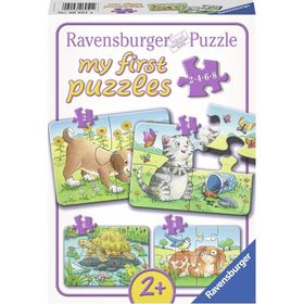Rabvansburger Baby Hayvanlar 2+4+6+9 Parça Puzzle