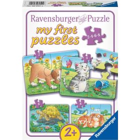 Rabvansburger Baby Hayvanlar 2+4+6+9 Parça Puzzle