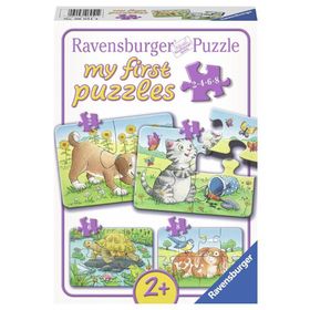 Rabvansburger Baby Hayvanlar 2+4+6+9 Parça Puzzle
