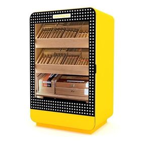 Raching COH90A Sarı-Siyah Elektronik Puro Dolabı