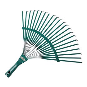 Raco 53731 45 cm Ahşap Saplı Metal Çim ve Yaprak Toplama Tırmığı