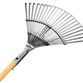 Raco 53733 30-45 cm Metal Çim Yaprak Tırmığı