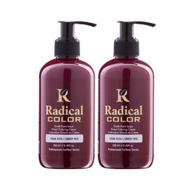 Radical Color New 25 Cheryred Vişne Kızılı Amonyaksız Su Bazlı 2x250 ml Saç Boyası
