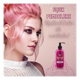 Radical Color Pembe 250 ML Su Bazlı Saç Boyası