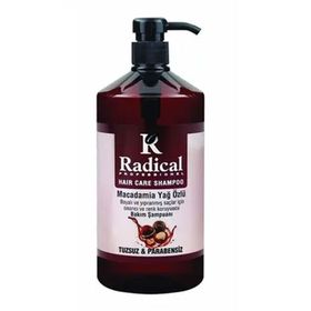 Radical Macadamia Yağ Özlü 1000 ml Tuzsuz Şampuan