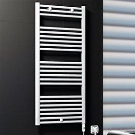 Radiva 50x120 cm Haiti Beyaz Elektrikli Havlupan