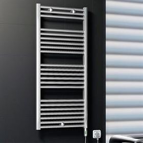 Radiva 50x120 cm Haiti Krom Elektrikli Havlupan