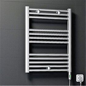 Radiva 50x70 cm Haiti Krom Elektrikli Havlupan