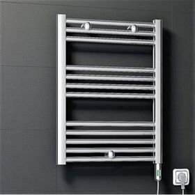 Radiva 50x70 cm Haiti Krom Elektrikli Havlupan