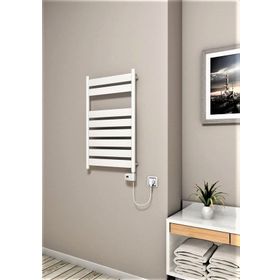 Radiva Bora Bora 300 W 500x800 Beyaz Thesis Termostatlı Elektrikli Havlupan
