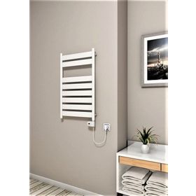 Radiva Bora Bora 300 W 500x800 Beyaz Thesis Termostatlı Elektrikli Havlupan