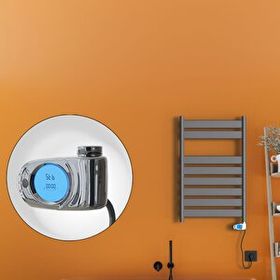 Radiva Bora Bora 300 W 500x800 cm Antrasit Musa Termostatlı Elektrikli Havlupan