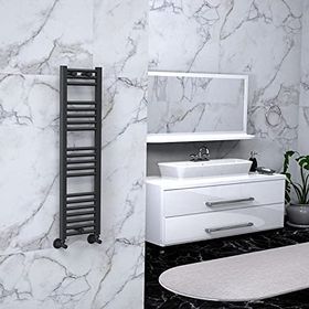 Radiva Haiti 300x1100 mm Düz Antrasit Havlupan