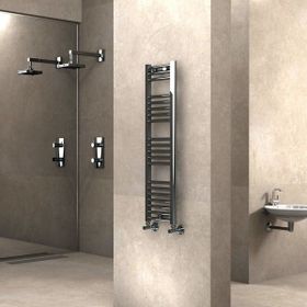 Radiva Haiti 300x1100 mm Düz Krom Havlupan