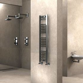 Radiva Haiti 300x1200 Düz Krom Havlupan