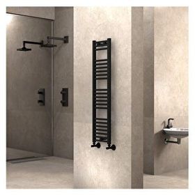 Radiva Haiti 300x1200 Düz Mat Siyah Havlupan