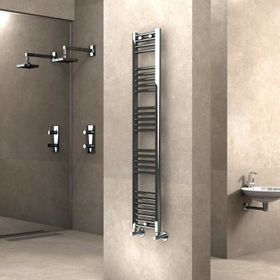 Radiva Haiti 300x1500 Düz Krom Havlupan