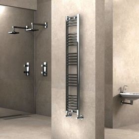 Radiva Haiti 300x1500 Düz Krom Havlupan