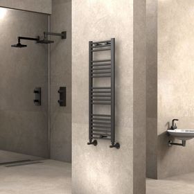 Radiva Haiti 400x1100 Düz Antrasit Havlupan