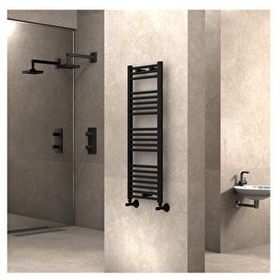 Radiva Haiti 400x1100 Düz Mat Siyah Havlupan