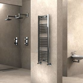 Radiva Haiti 400x1200 mm Düz Krom Havlupan