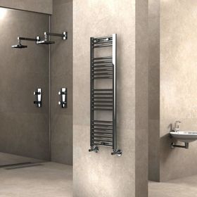 Radiva Haiti 400x1200 mm Düz Krom Havlupan