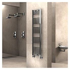 Radiva Haiti 400x1500 mm Düz Krom Havlupan