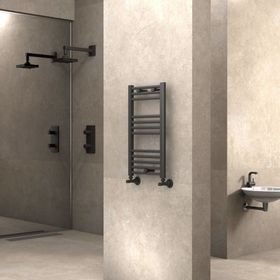 Radiva Haiti 400x700 mm Düz Antrasit Havlupan