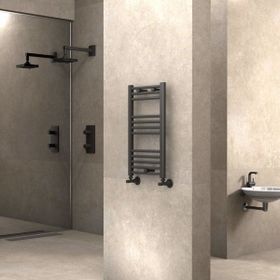 Radiva Haiti 400x700 mm Düz Antrasit Havlupan