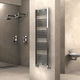 Radiva Haiti 500x1500 mm Düz Krom Havlupan
