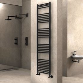 Radiva Haiti 500x1800 mm Düz Mat Siyah Havlupan