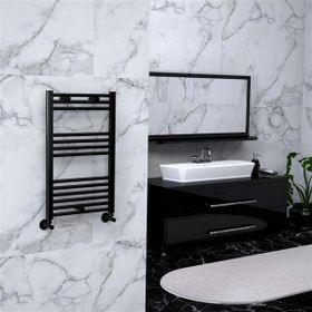 Radiva Haiti 500x800 mm Düz Mat Siyah Havlupan