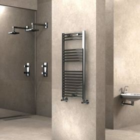 Radiva Haiti 50x100 Düz Krom Banyo Havlupan
